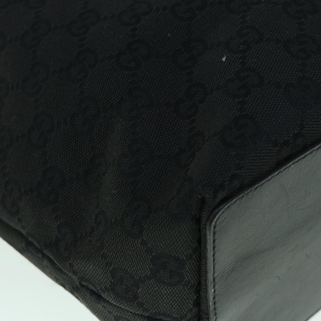 GUCCI GG Canvas Tote Bag Black 31243 uy150