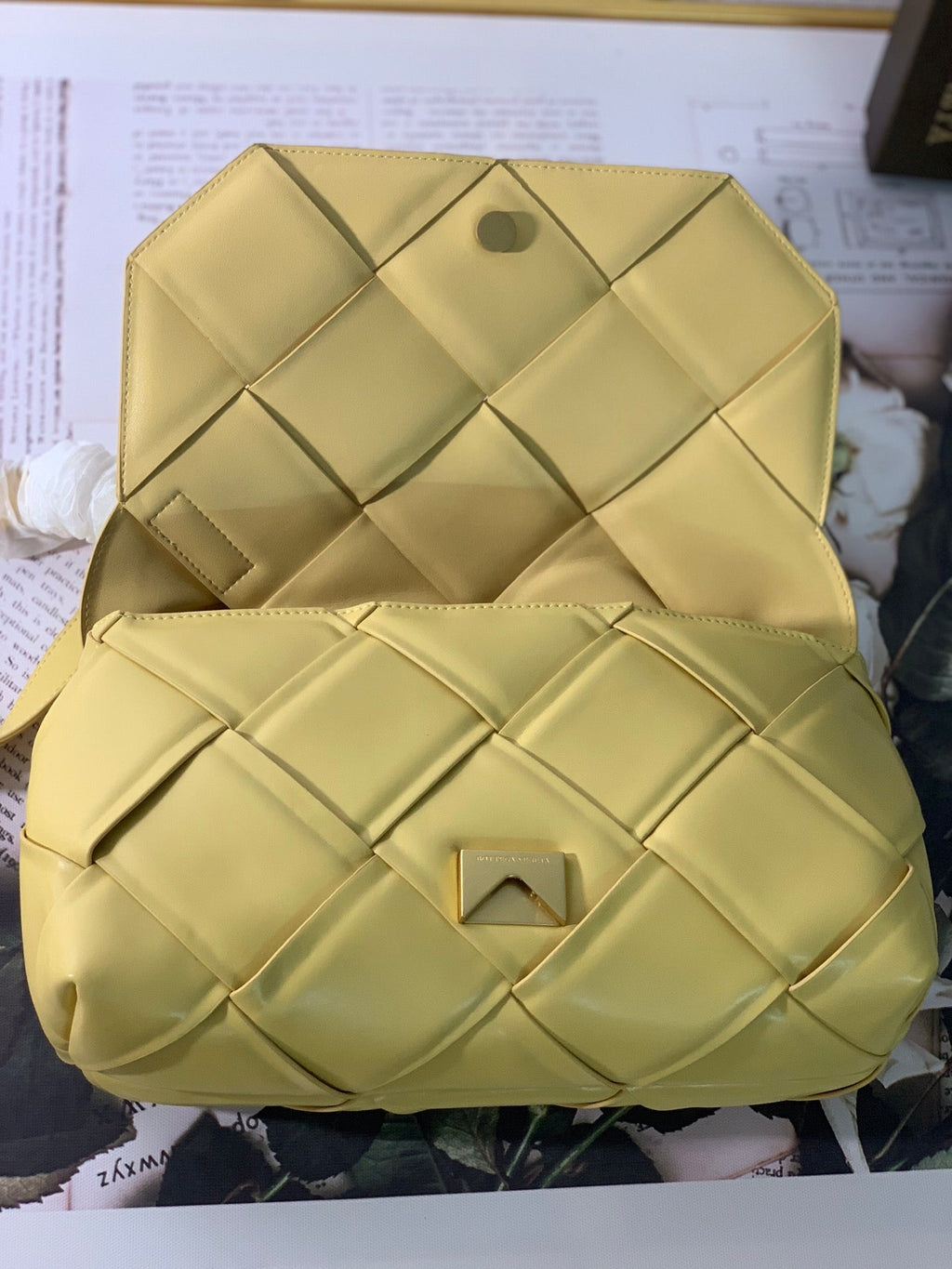 GLAMI Handle Bag Yellow, For Women, Bags 11.4in/29cm