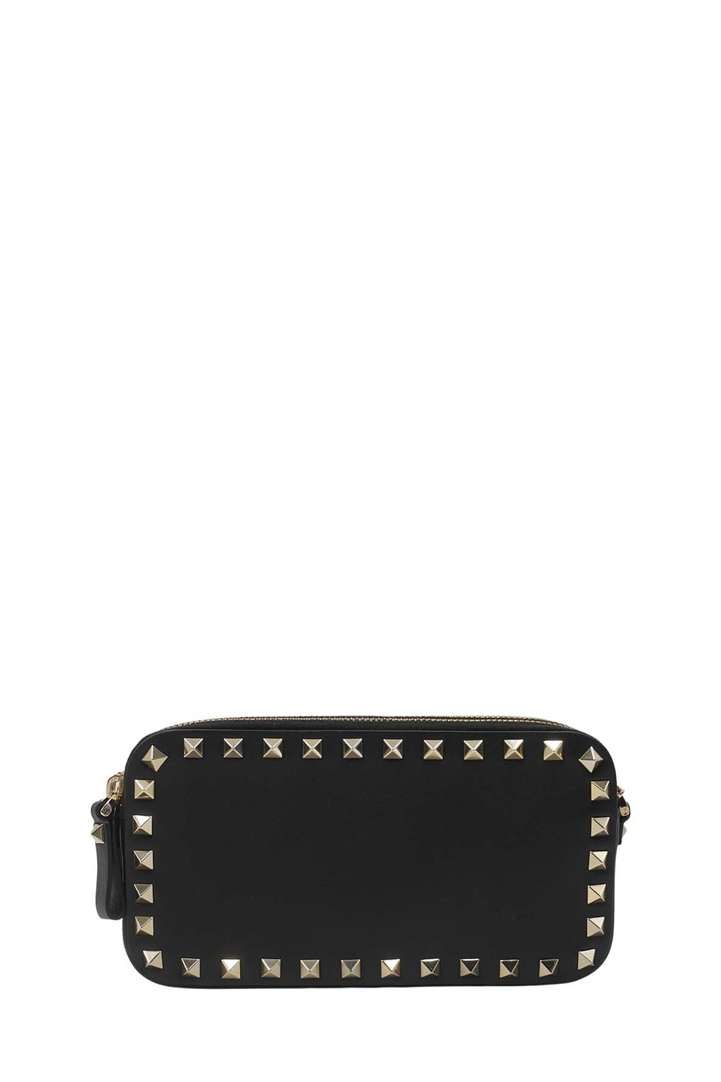 Garavani Rockstud Chain Camera Crossbody Bag Black