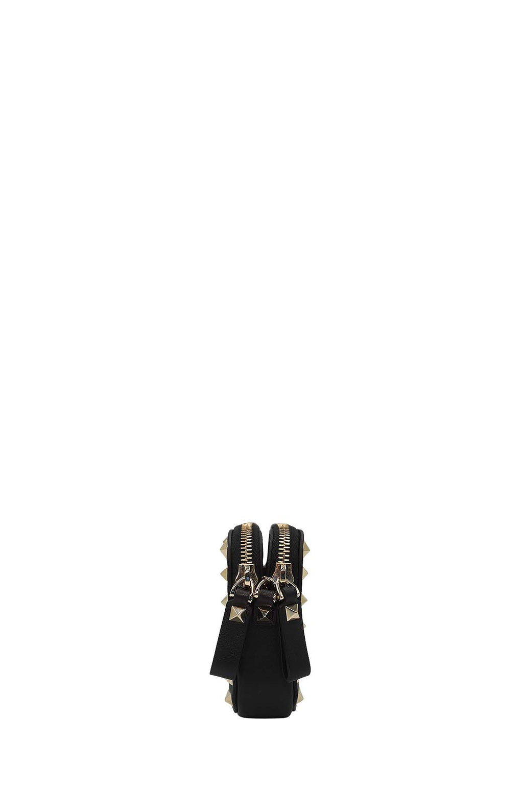 Garavani Rockstud Chain Camera Crossbody Bag Black