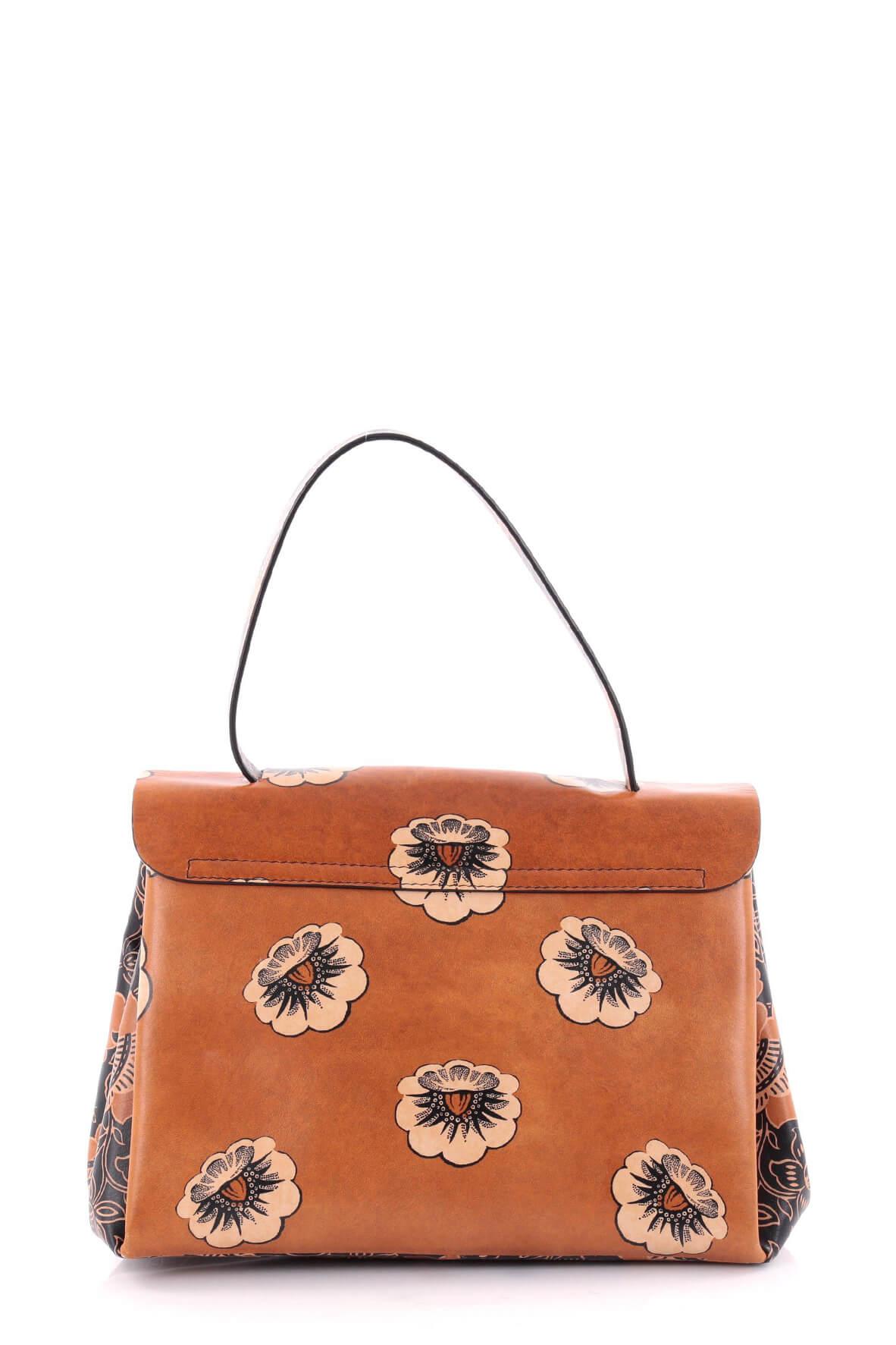 Medium Floral Top Handle Bag