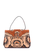 Medium Floral Top Handle Bag