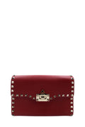 Small Rockstud Crossbody Bag Red