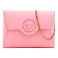 Versace La Medusa Pink Calf Leather Mini Envelope Crossbody Bag