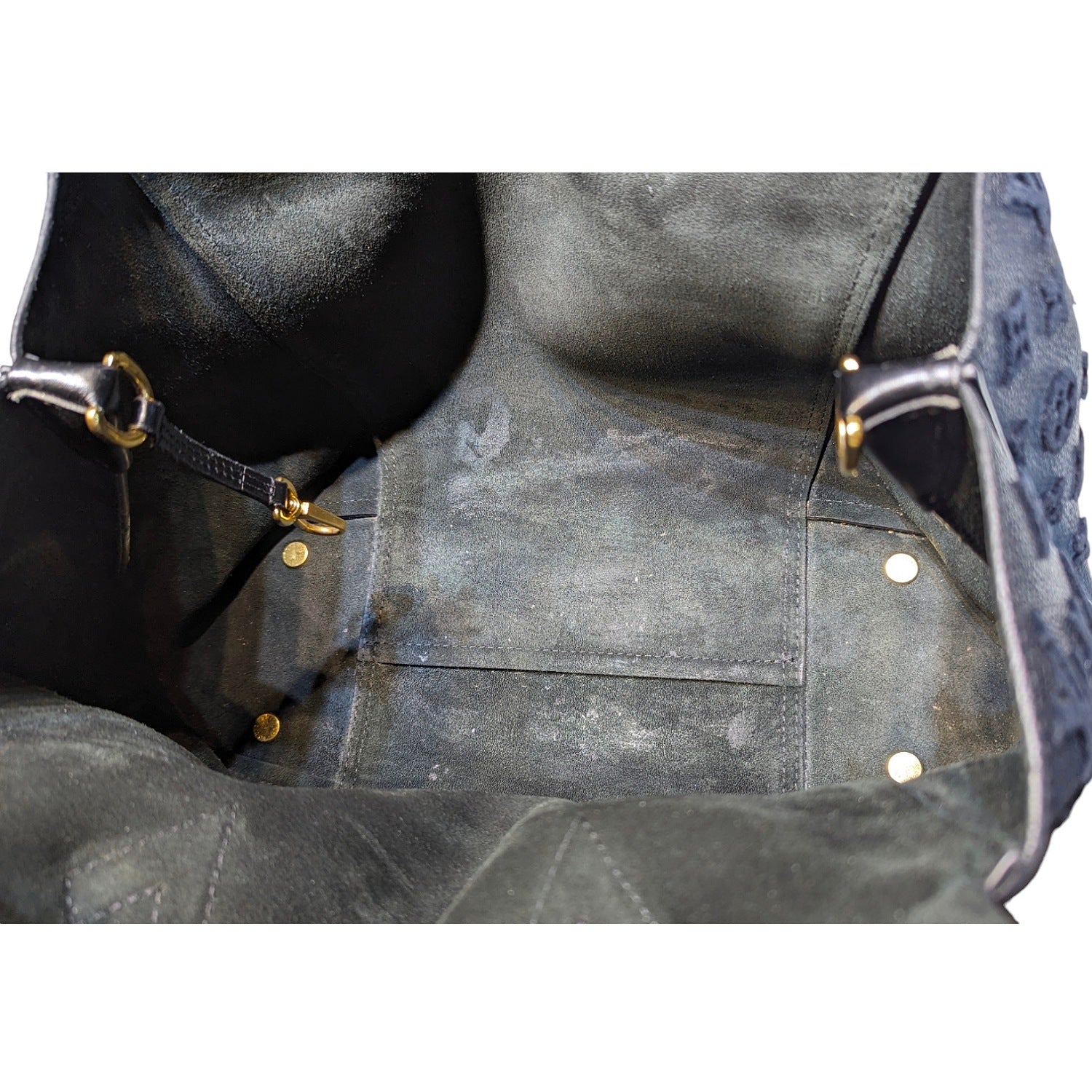 Louis Vuitton Black Veau Cachemire Calfskin W Tote