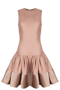 CHRISTIAN DIOR Ruffled Dress Rosa