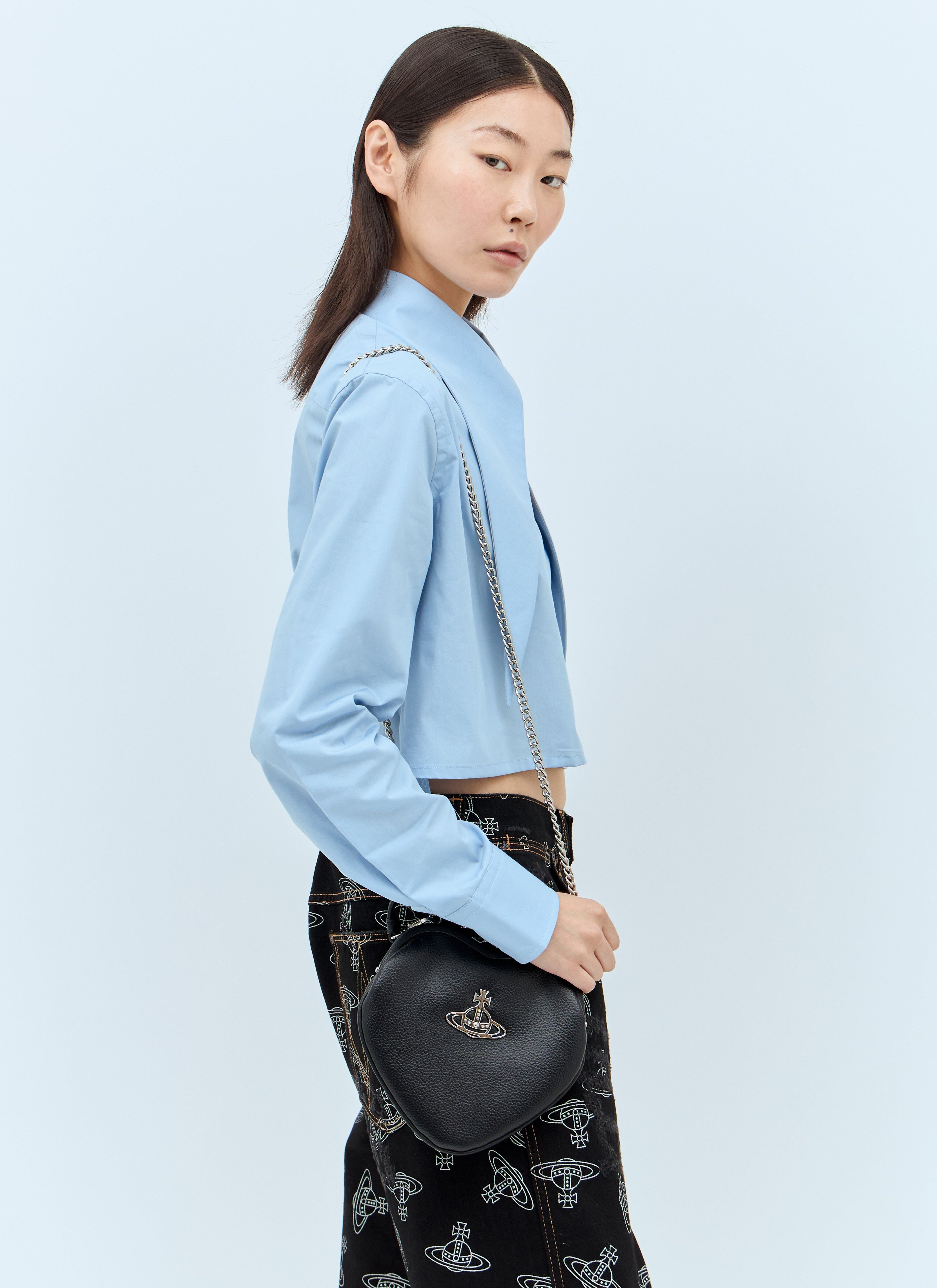 Vivienne Westwood Women Belle Heart Frame Shoulder Bag