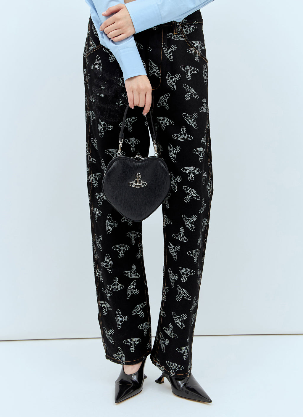 Vivienne Westwood Women Belle Heart Frame Shoulder Bag
