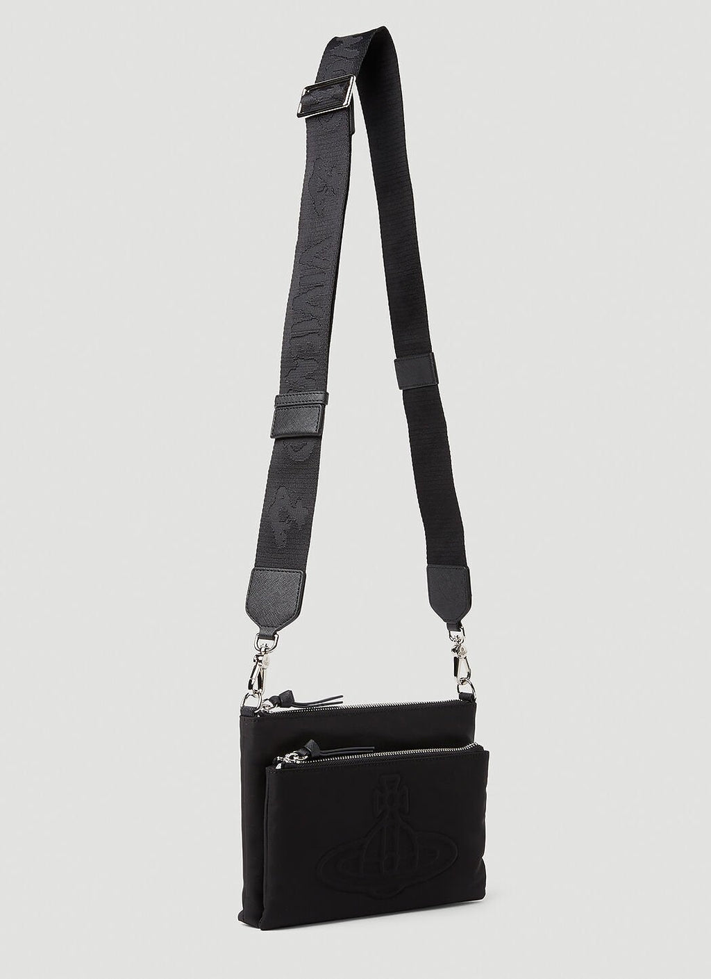 Vivienne Westwood Men Penny Double Pouch Crossbody Bag