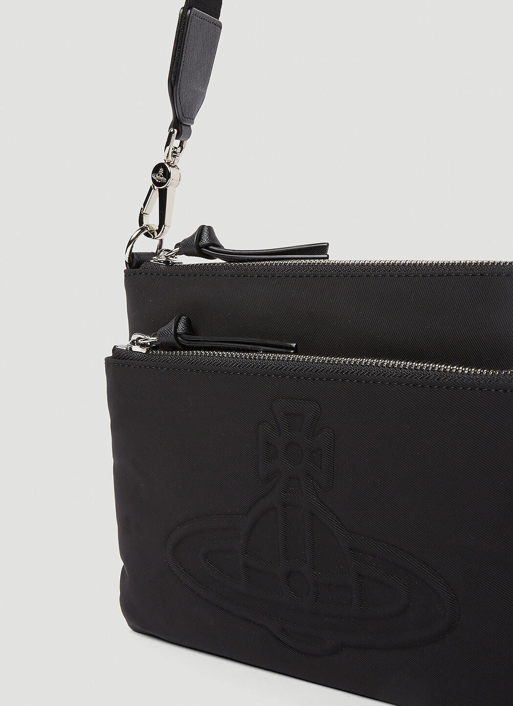 Vivienne Westwood Men Penny Double Pouch Crossbody Bag