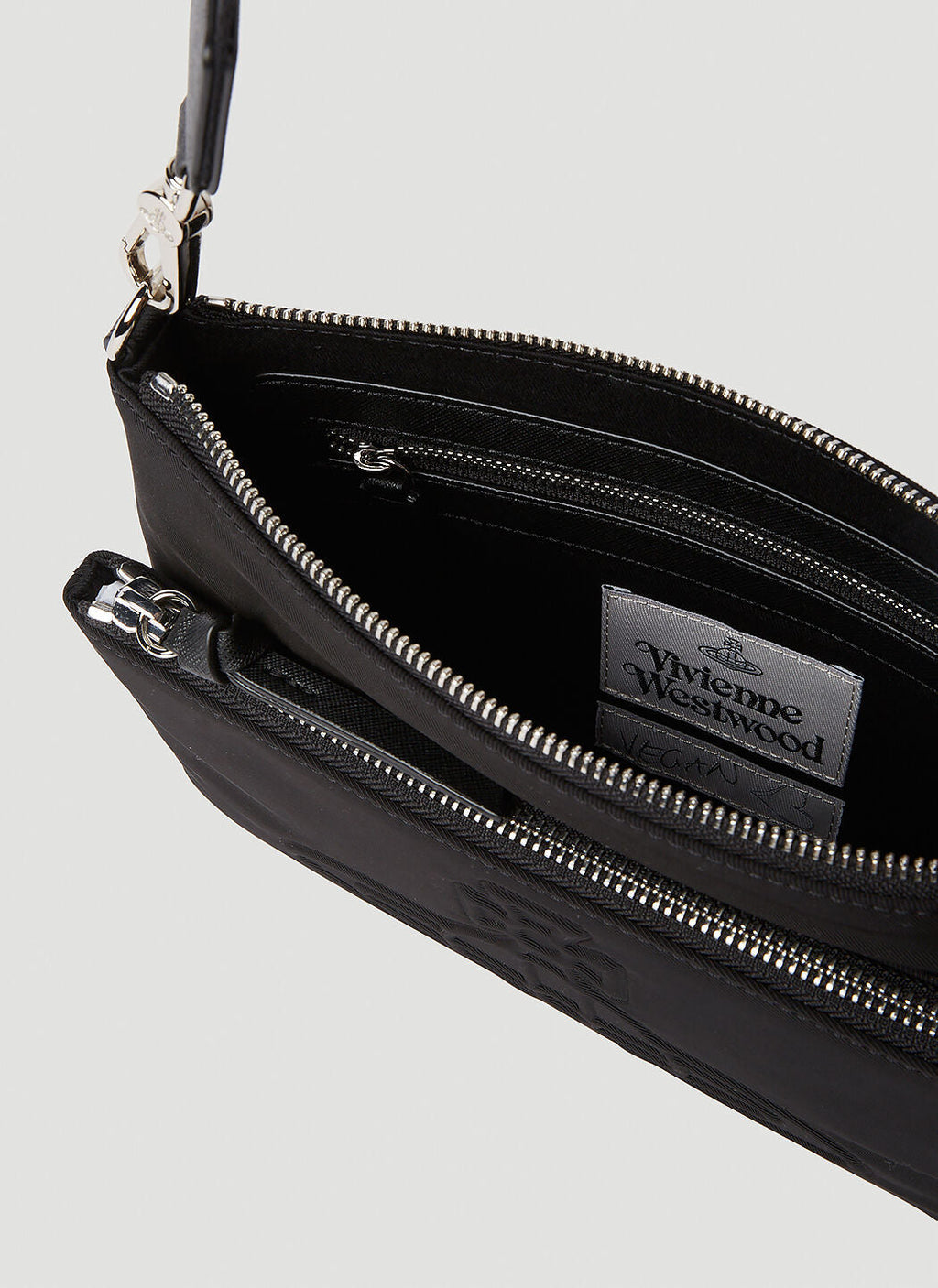 Vivienne Westwood Men Penny Double Pouch Crossbody Bag