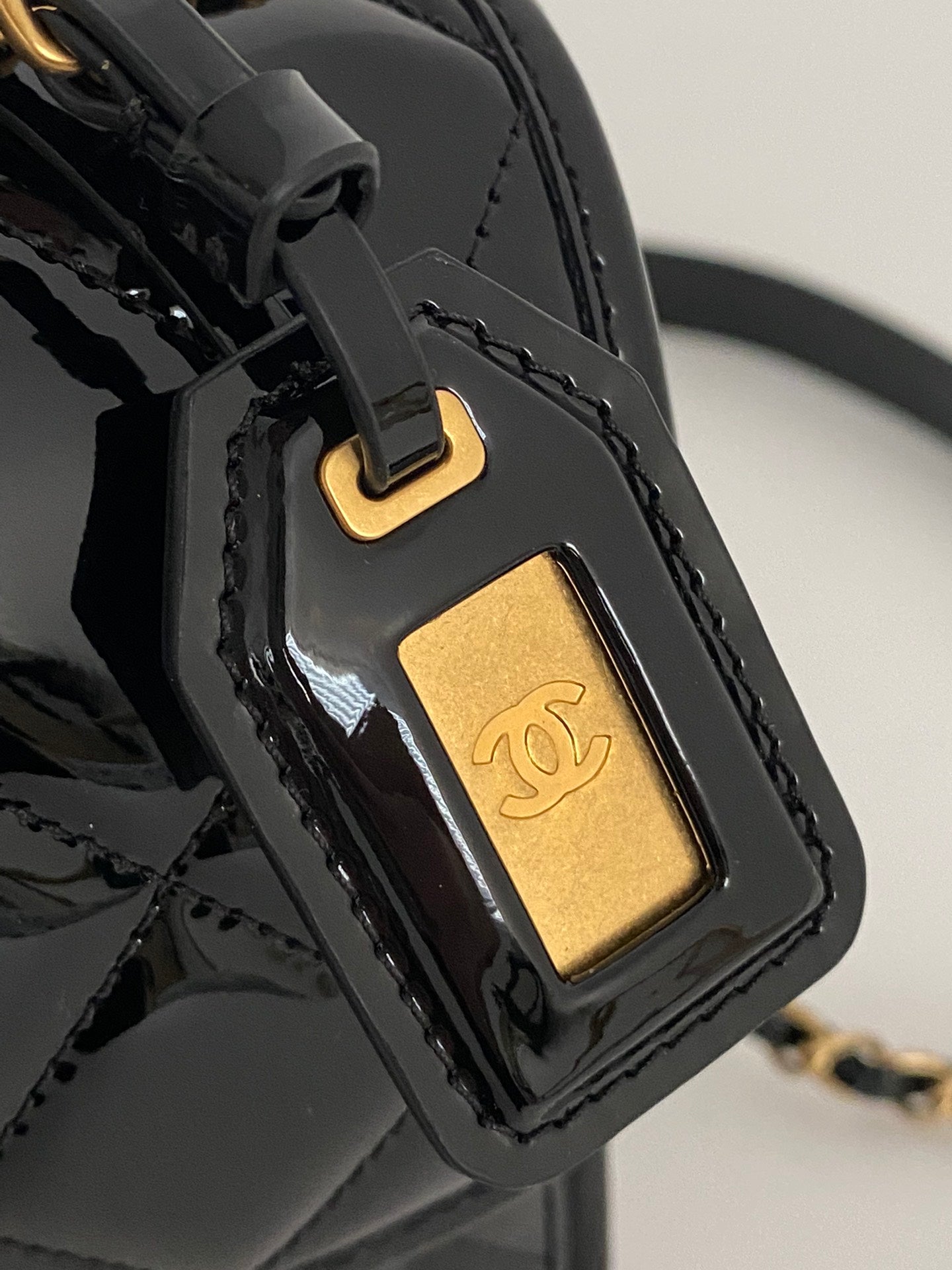 CHLSmall Flap Bag With Top Handle Black For Women, Women’s Bags 8.1in/20.5cm AS3652 B09576 94305