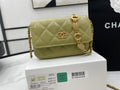 CHLMini Flap Bag Green For Women, Women’s Bags 7.5in/19cm