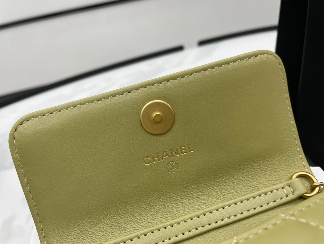CHLMini Flap Bag Green For Women, Women’s Bags 7.5in/19cm