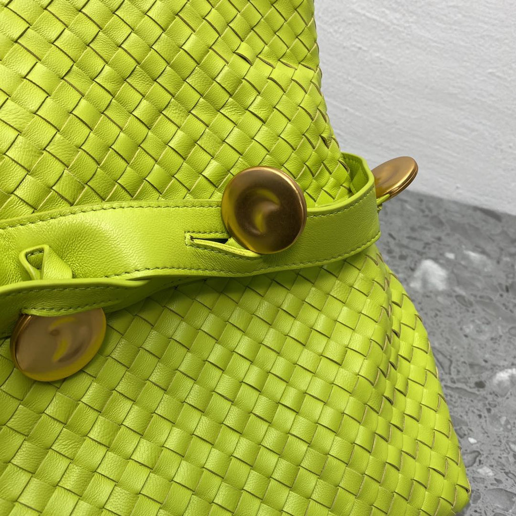 GLAMI Intrecciato Shoulder Bag Neon Green, For Women, WomenÃƒÂ¢Ã¢â€šÂ¬Ã¢â€žÂ¢s Bags 10.2in/26cm
