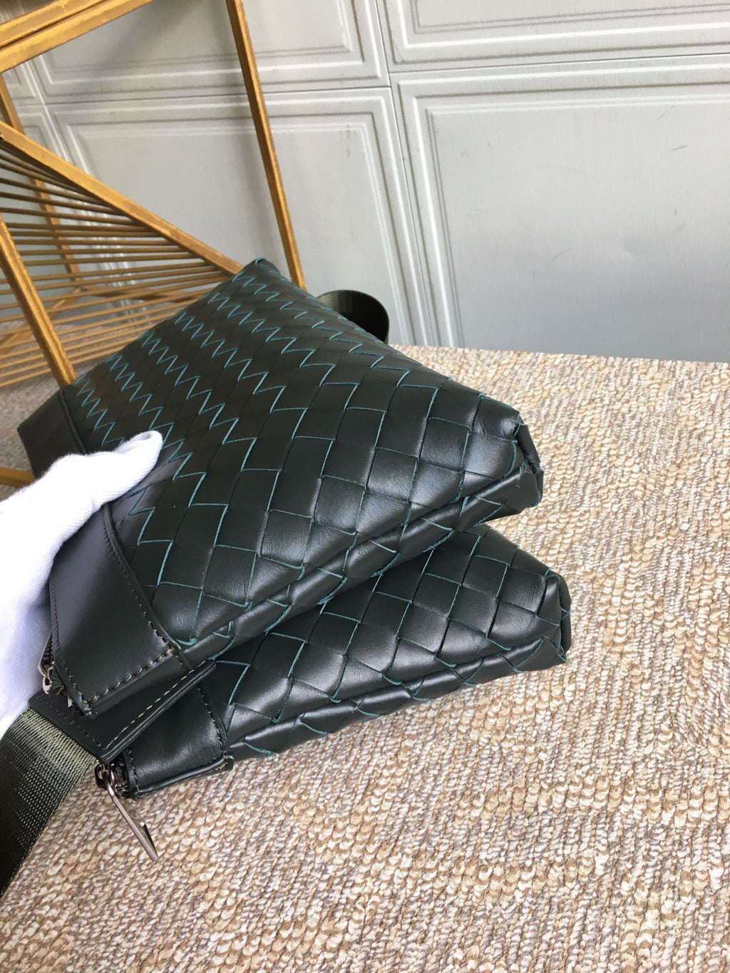 GLAMI Classic Intrecciato Green, For Women, WomenÃƒÂ¢Ã¢â€šÂ¬Ã¢â€žÂ¢s Bags 10.2in/26cm