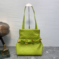 GLAMI Intrecciato Shoulder Bag Neon Green, For Women, WomenÃƒÂ¢Ã¢â€šÂ¬Ã¢â€žÂ¢s Bags 10.2in/26cm