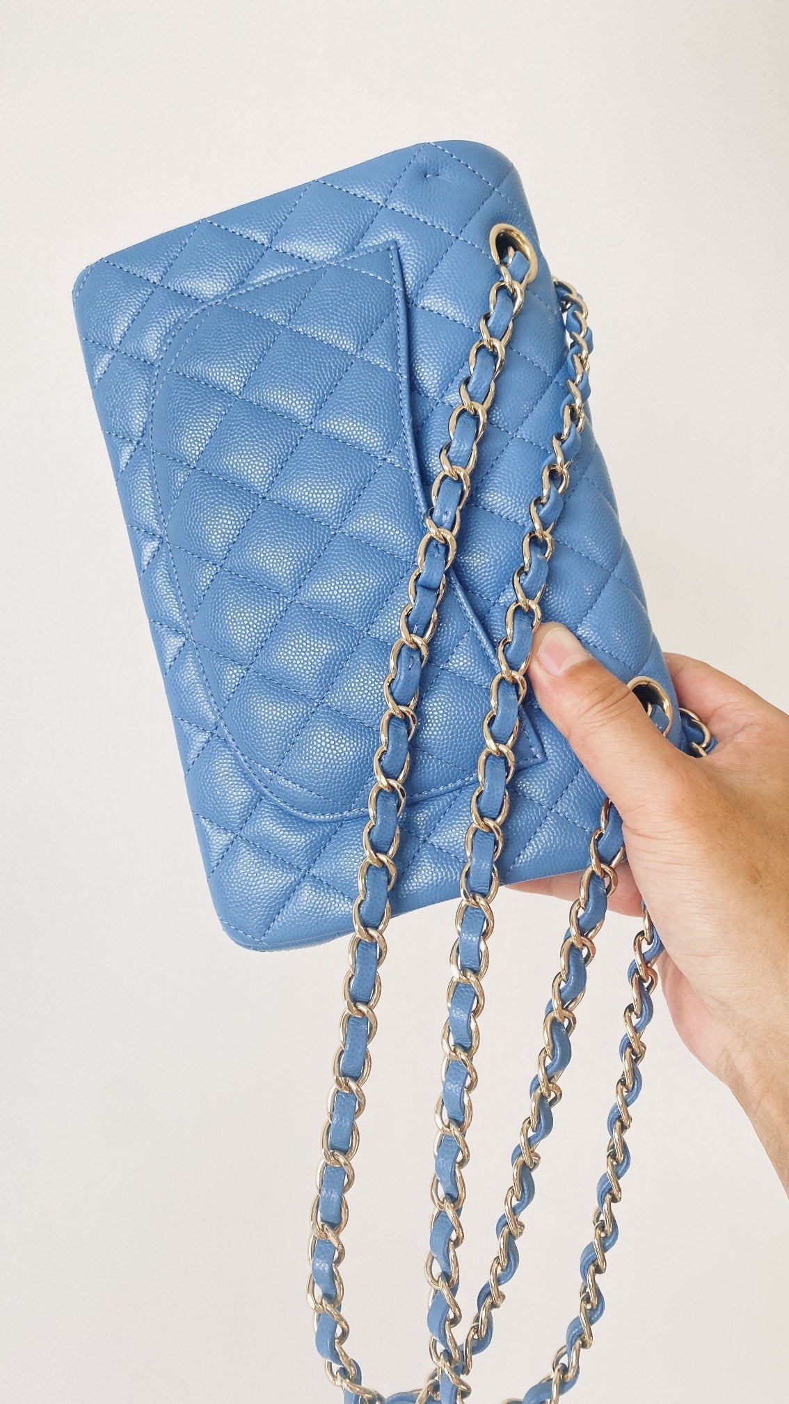 CHLSmall Classic Handbag Blue For Women Bags 9.1in/23cm