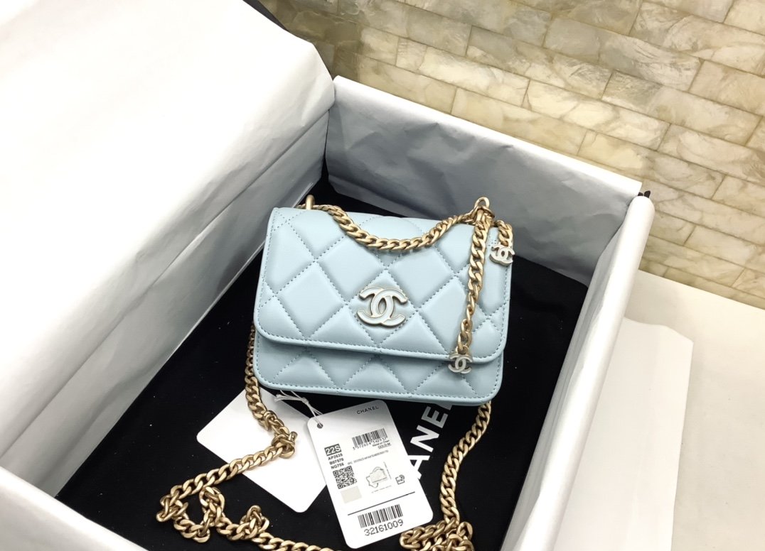 CHLSpring And Summer 22C Turquoise For Women Bags 6.1in/15.5cm