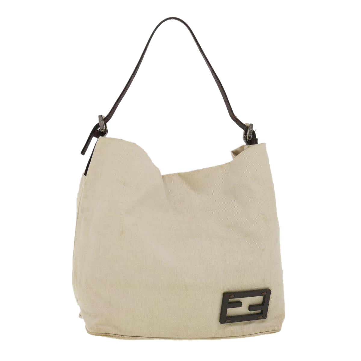FENDI Shoulder Bag Canvas Beige 2262-26637-008 yb066