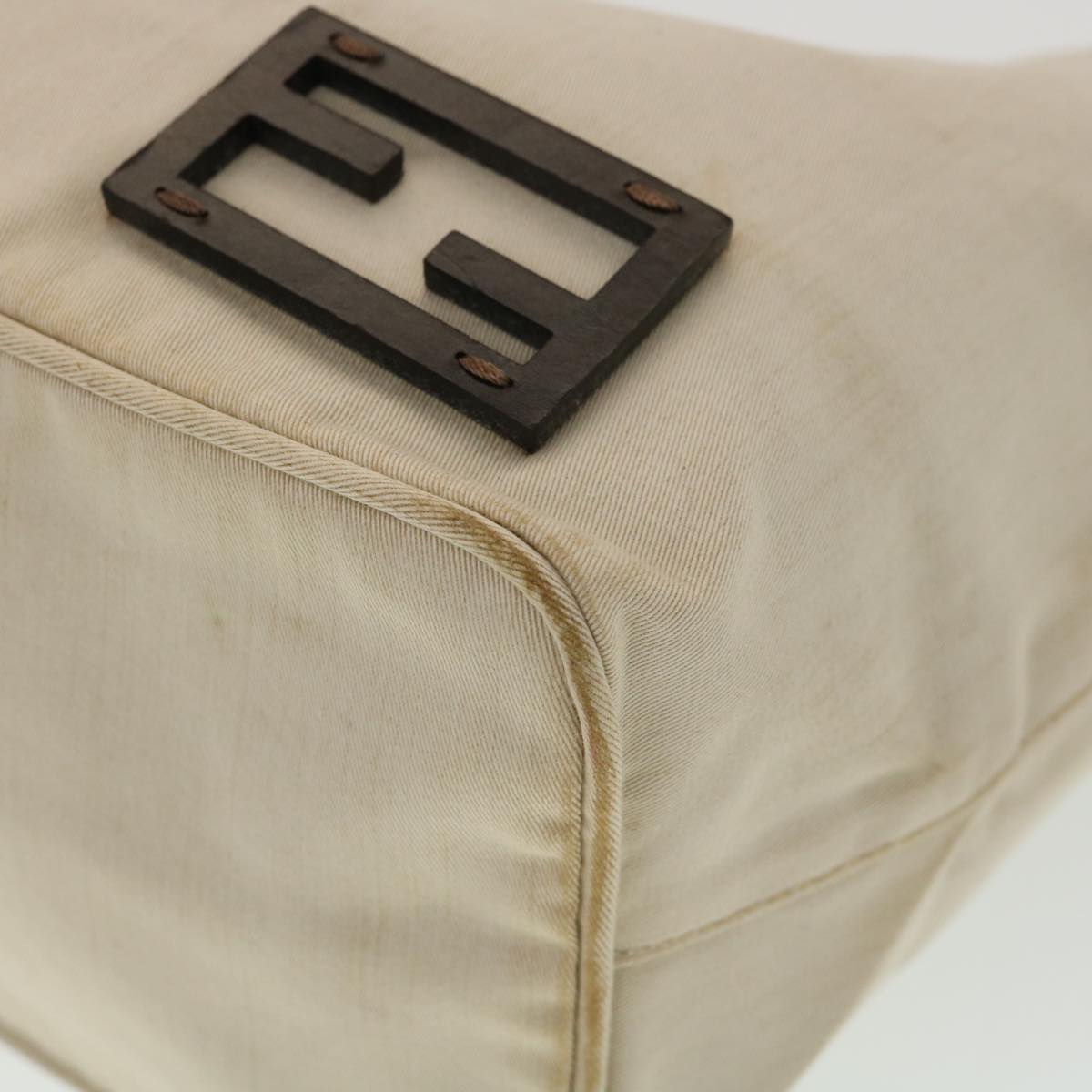 FENDI Shoulder Bag Canvas Beige 2262-26637-008 yb066