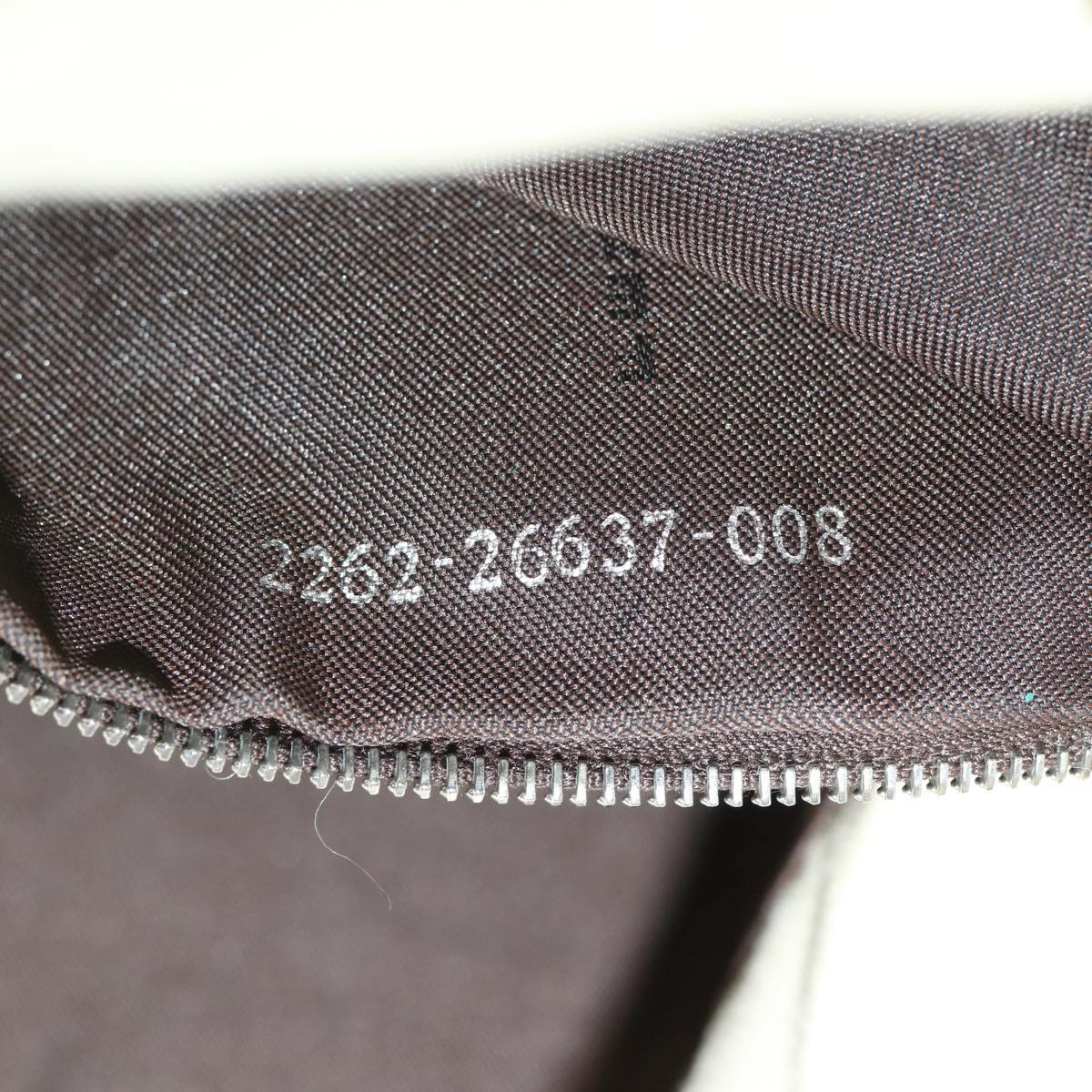 FENDI Shoulder Bag Canvas Beige 2262-26637-008 yb066
