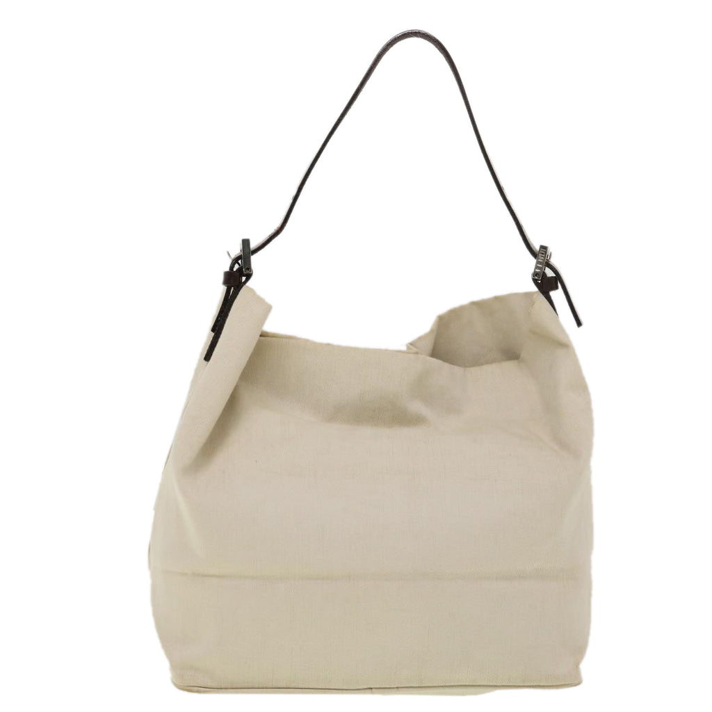 FENDI Shoulder Bag Canvas Beige 2262-26637-008 yb066