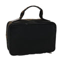 FENDI Hand Bag Nylon Black yb205