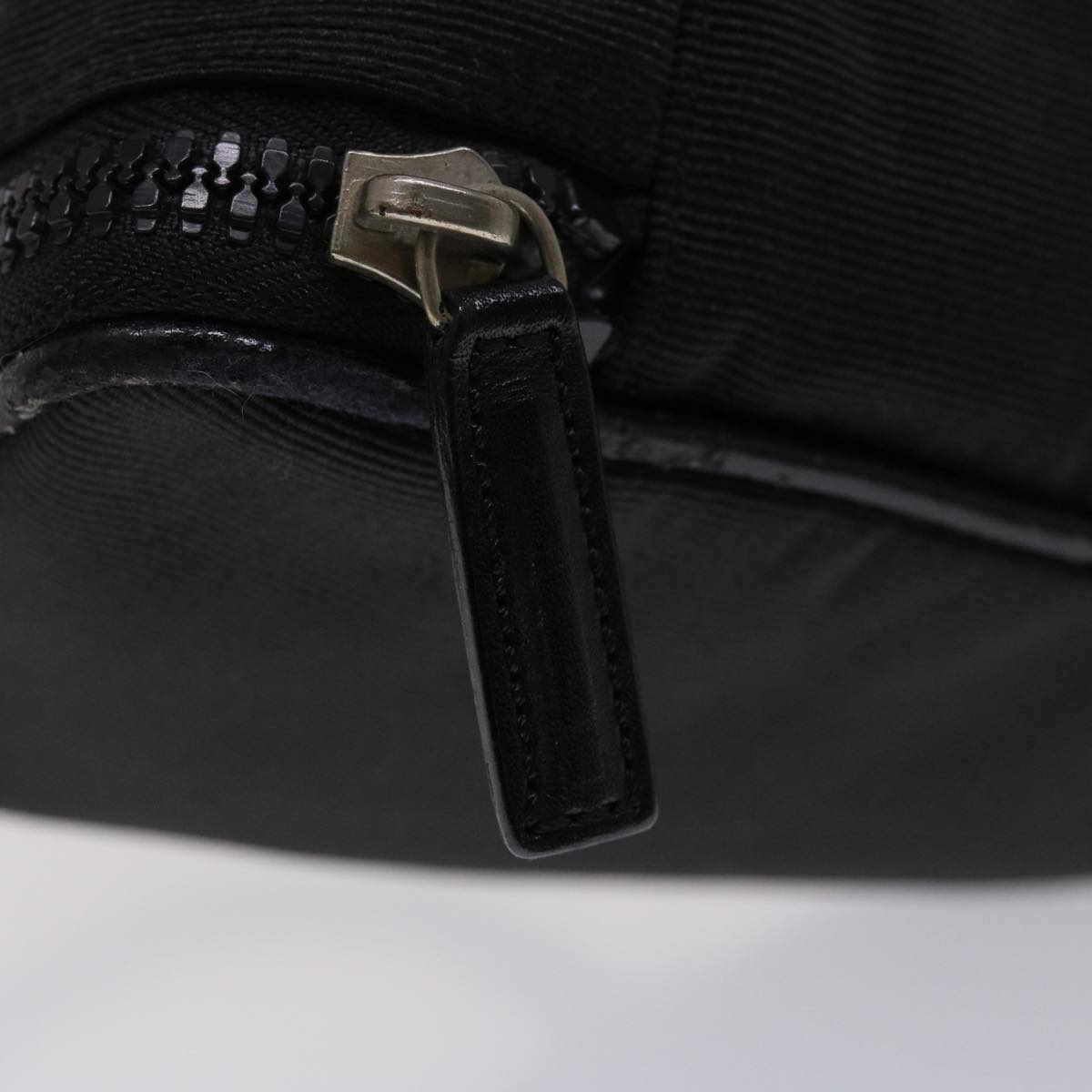 FENDI Hand Bag Nylon Black yb205
