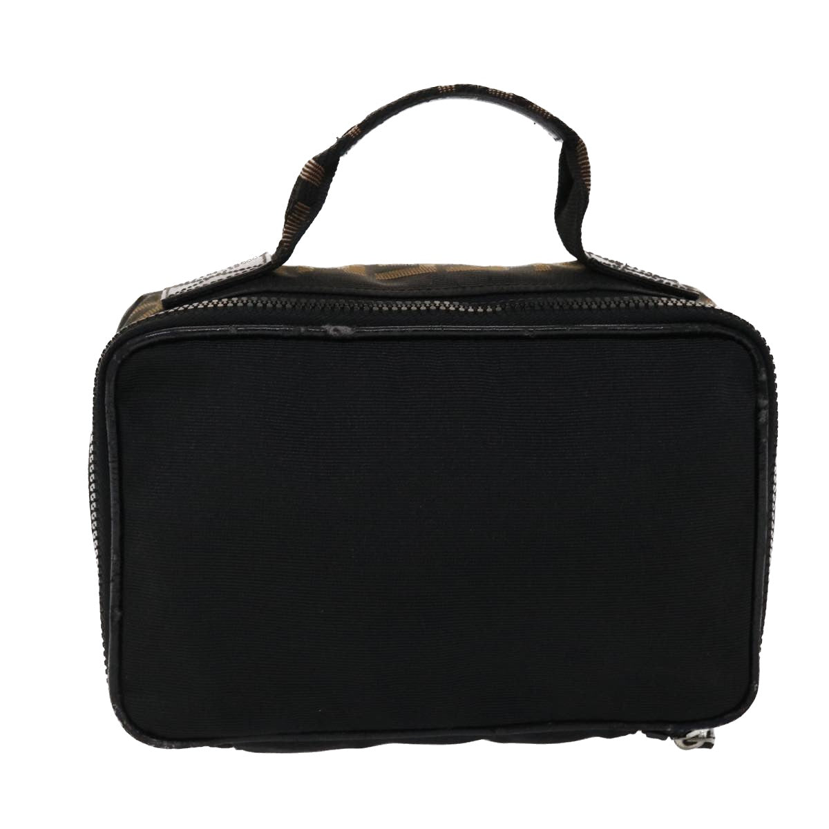 FENDI Hand Bag Nylon Black yb205