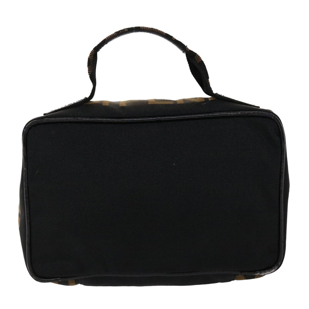 FENDI Hand Bag Nylon Black yb205