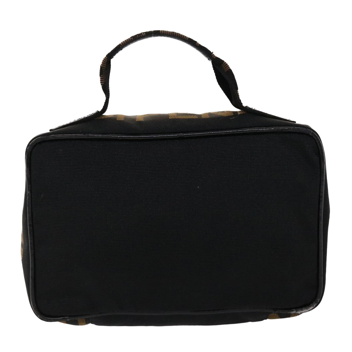 FENDI Hand Bag Nylon Black yb205