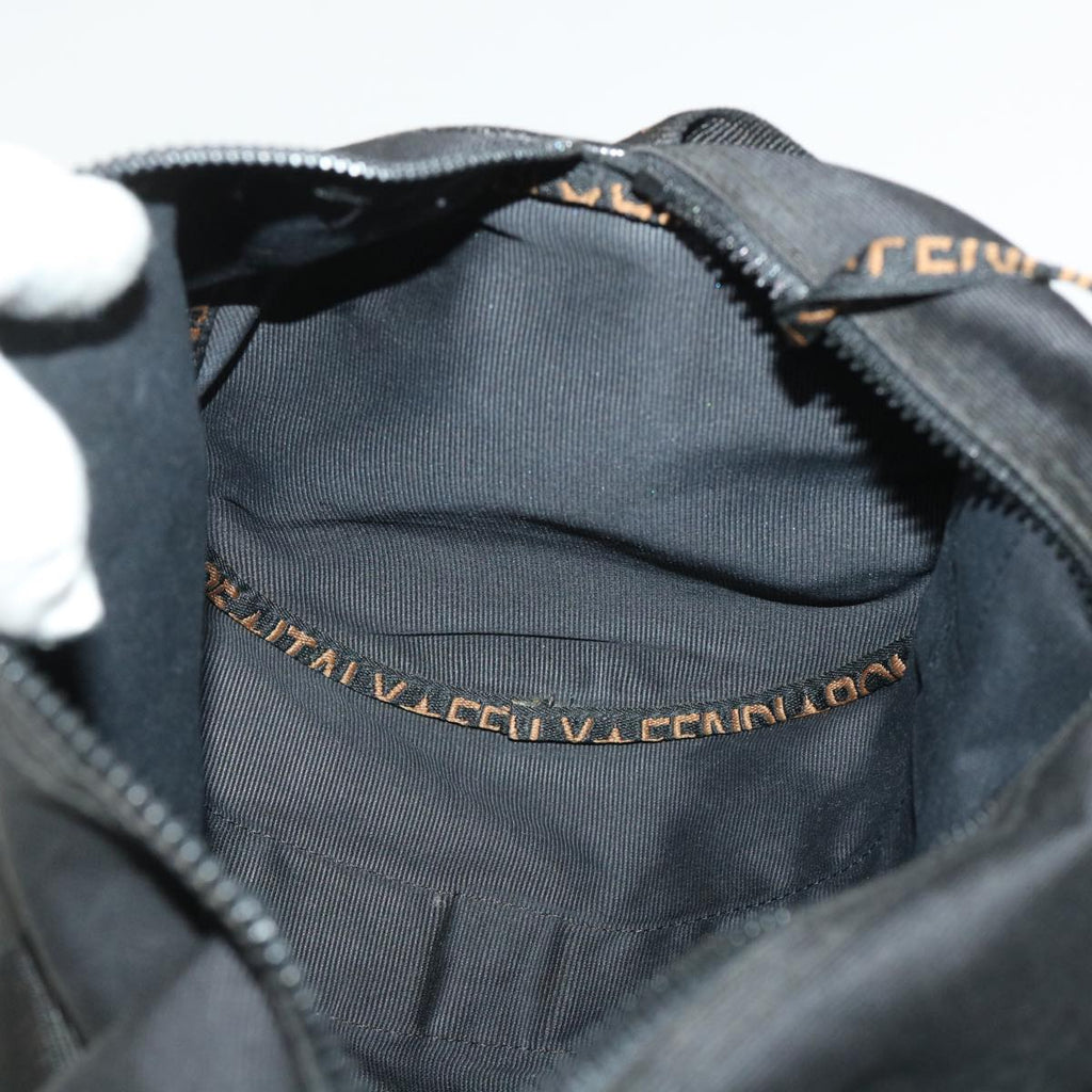 FENDI Boston Bag Nylon 2way Black 2291.26420.089 yb230