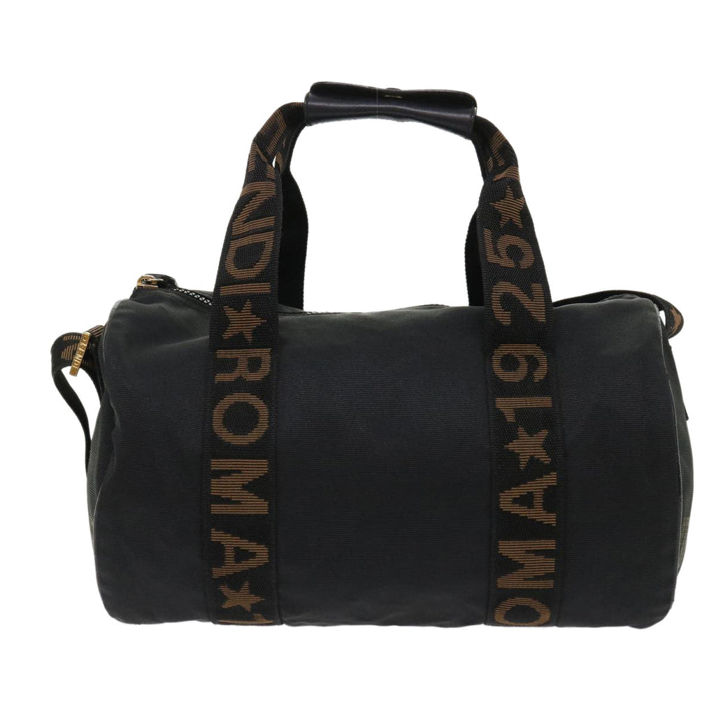 FENDI Boston Bag Nylon 2way Black 2291.26420.089 yb230