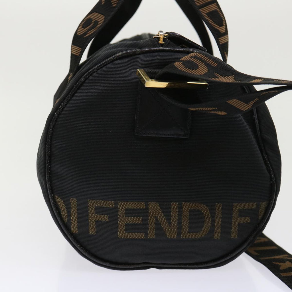 FENDI Boston Bag Nylon 2way Black 2291.26420.089 yb230