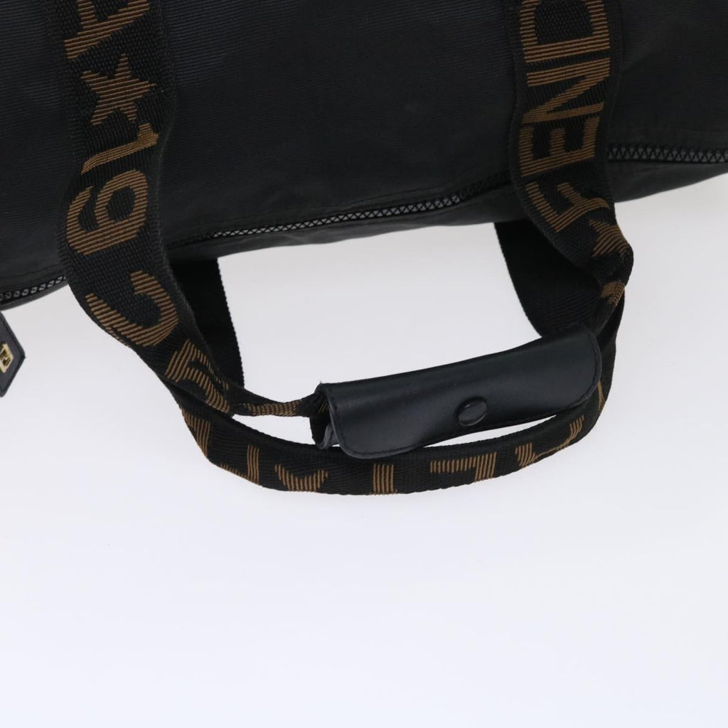 FENDI Boston Bag Nylon 2way Black 2291.26420.089 yb230
