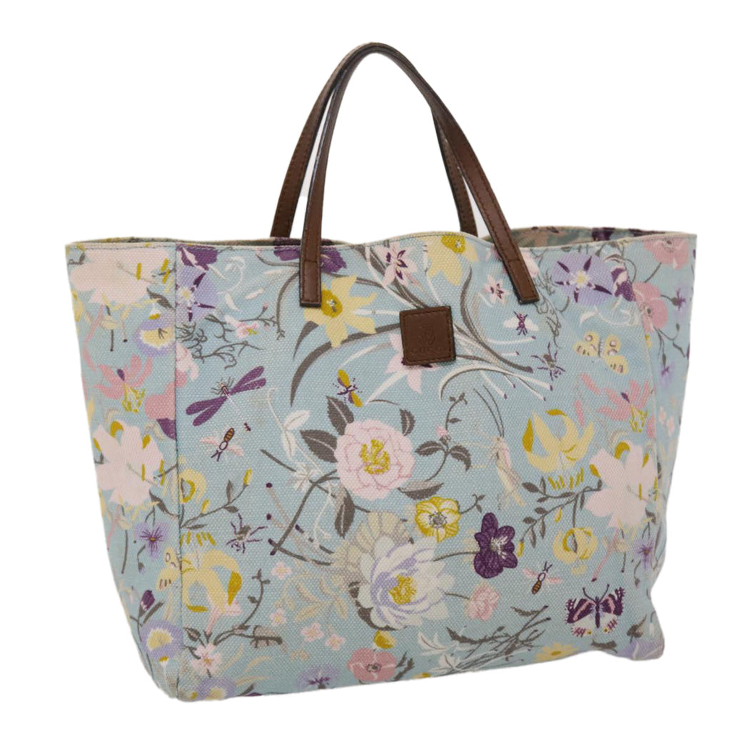 GUCCI Tote Bag Canvas Light Blue 284721 yb243