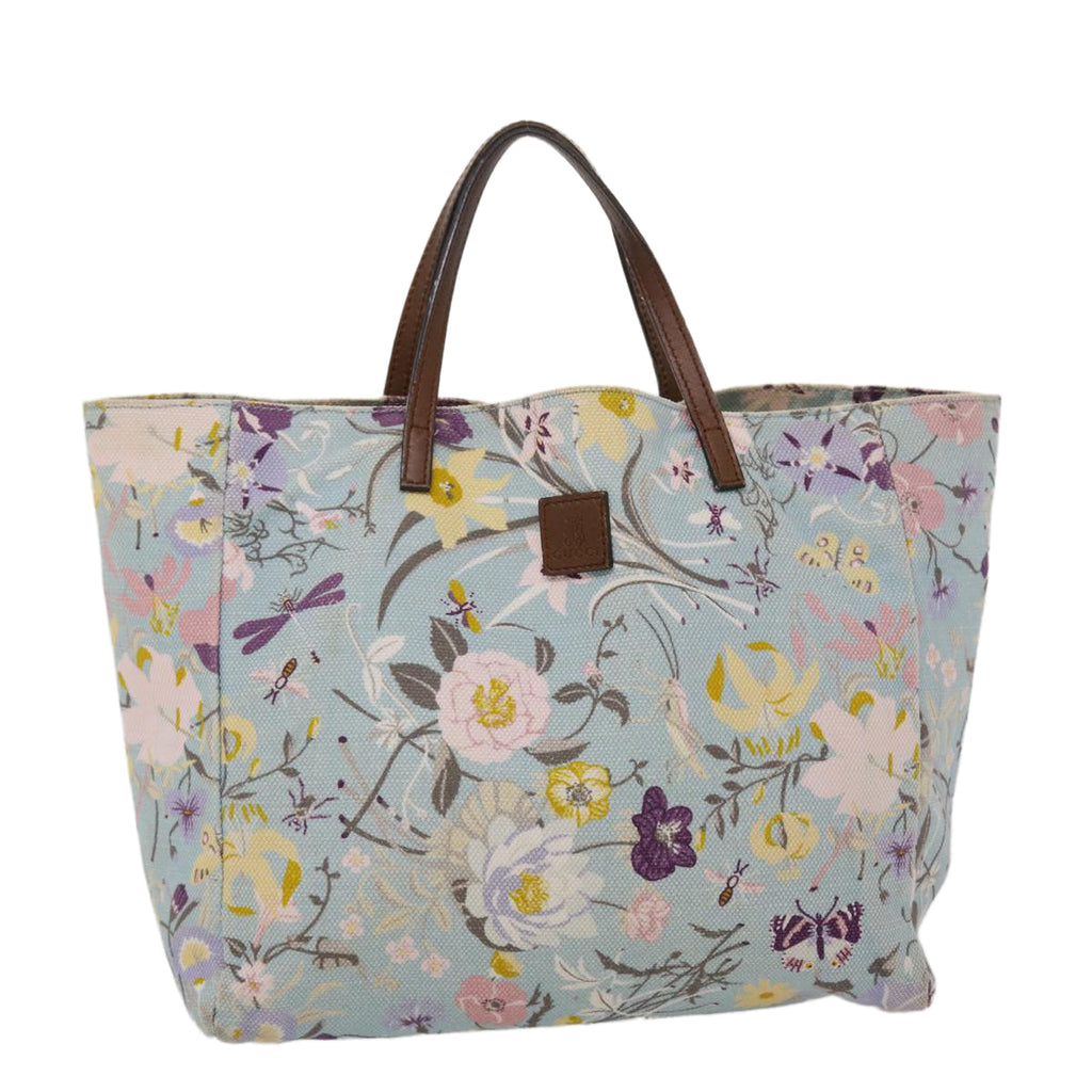 GUCCI Tote Bag Canvas Light Blue 284721 yb243