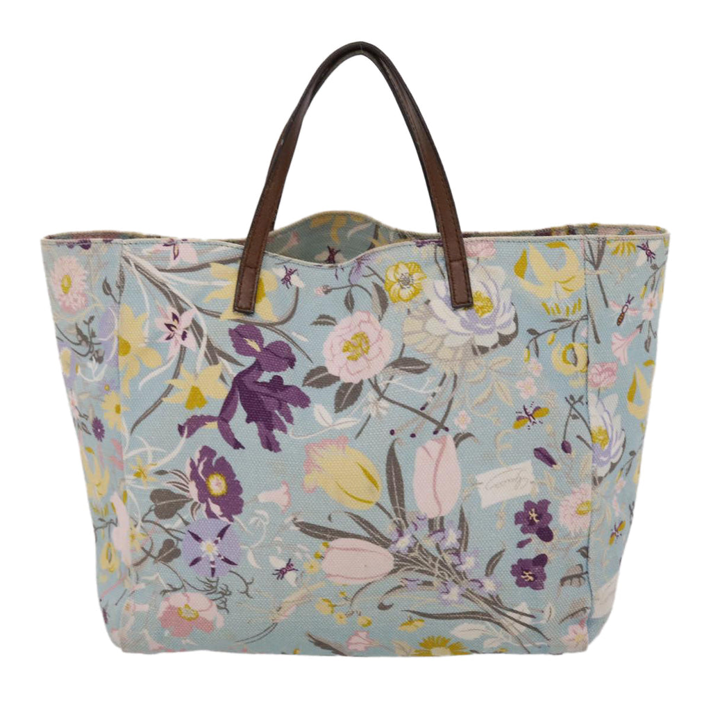 GUCCI Tote Bag Canvas Light Blue 284721 yb243
