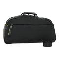 CHANEL Sports Line Boston Bag Nylon Black Silver CC yb680