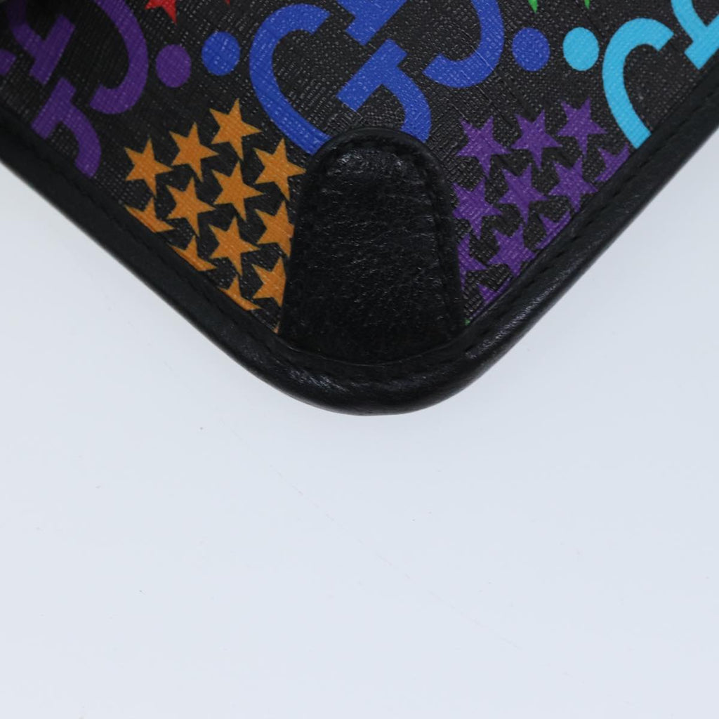 GUCCI GG Psychedelic Body Bag PVC Leather Multicolor 598113 yk11515