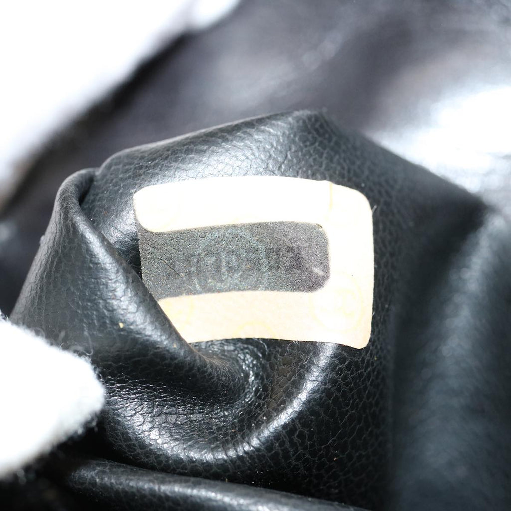 CHANEL Matelasse Turn Lock Waist bag Lamb Skin Black CC yk11590