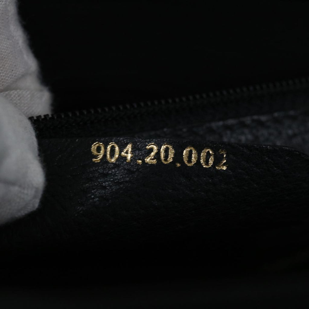 GUCCI GG Supreme Hand Bag PVC Black 904 20 002 yk11784