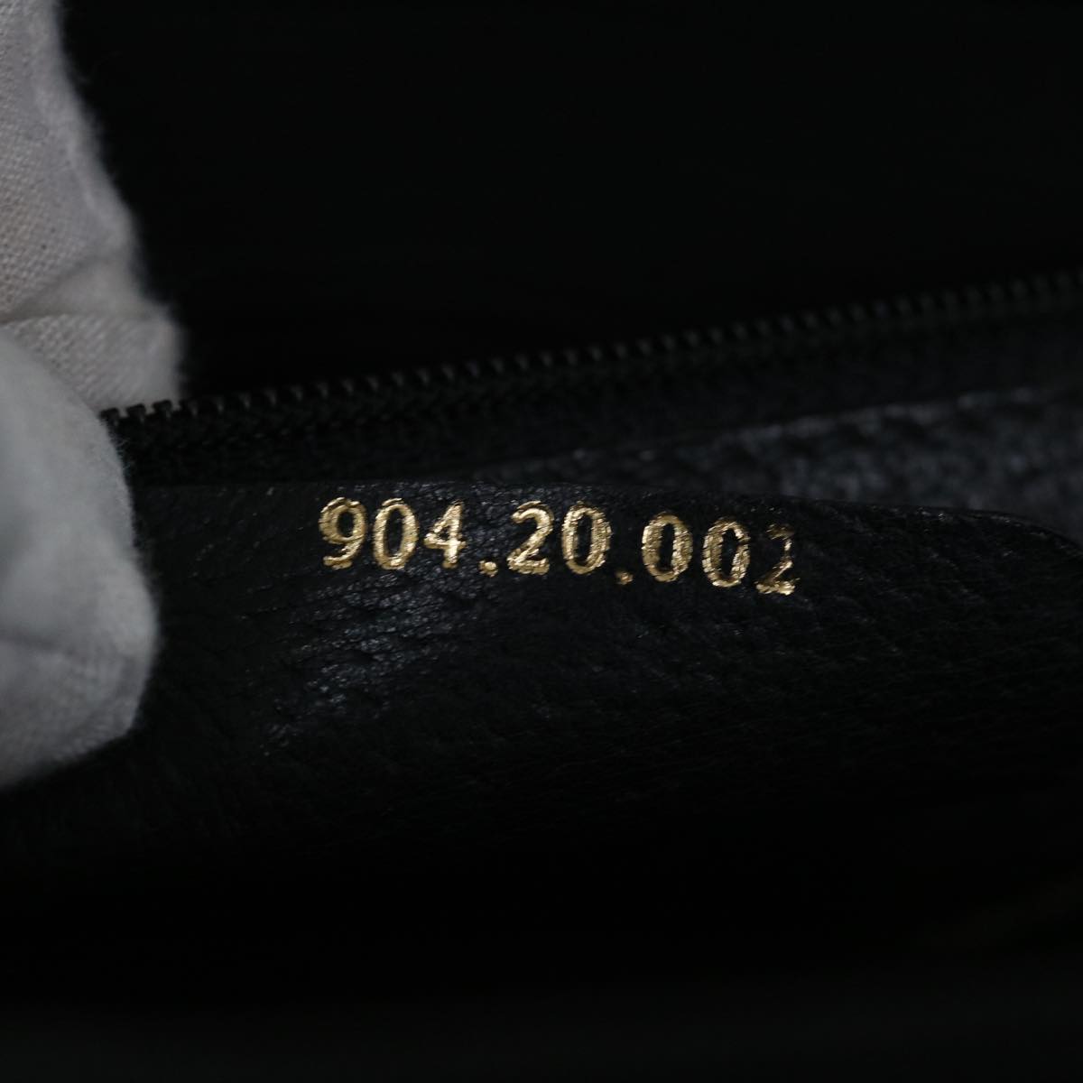 GUCCI GG Supreme Hand Bag PVC Black 904 20 002 yk11784