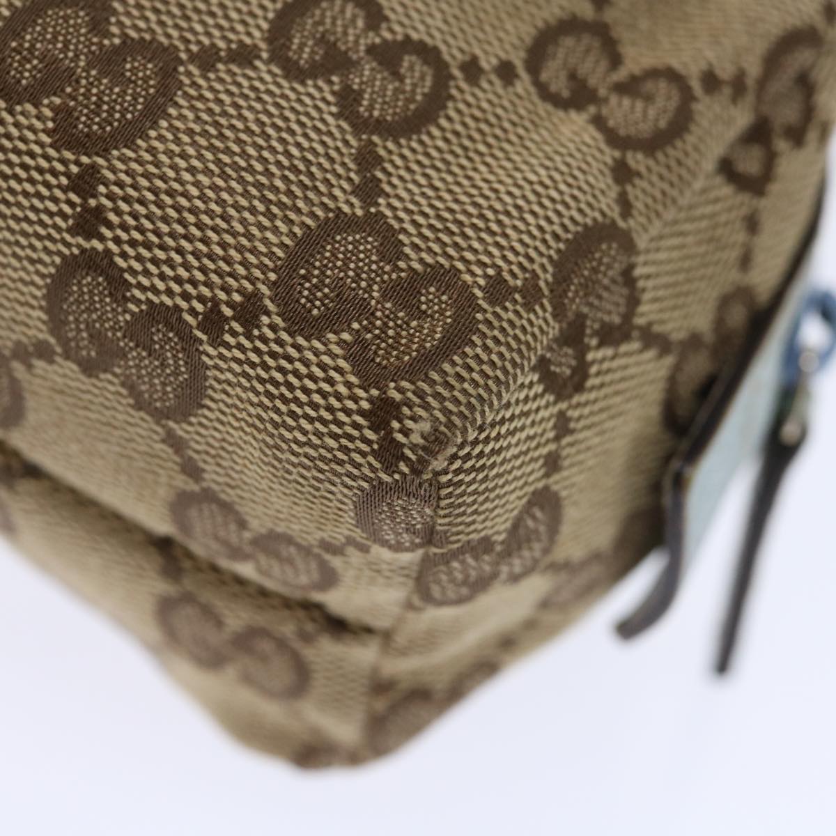 GUCCI GG Canvas Pouch Beige 29596 yk11835