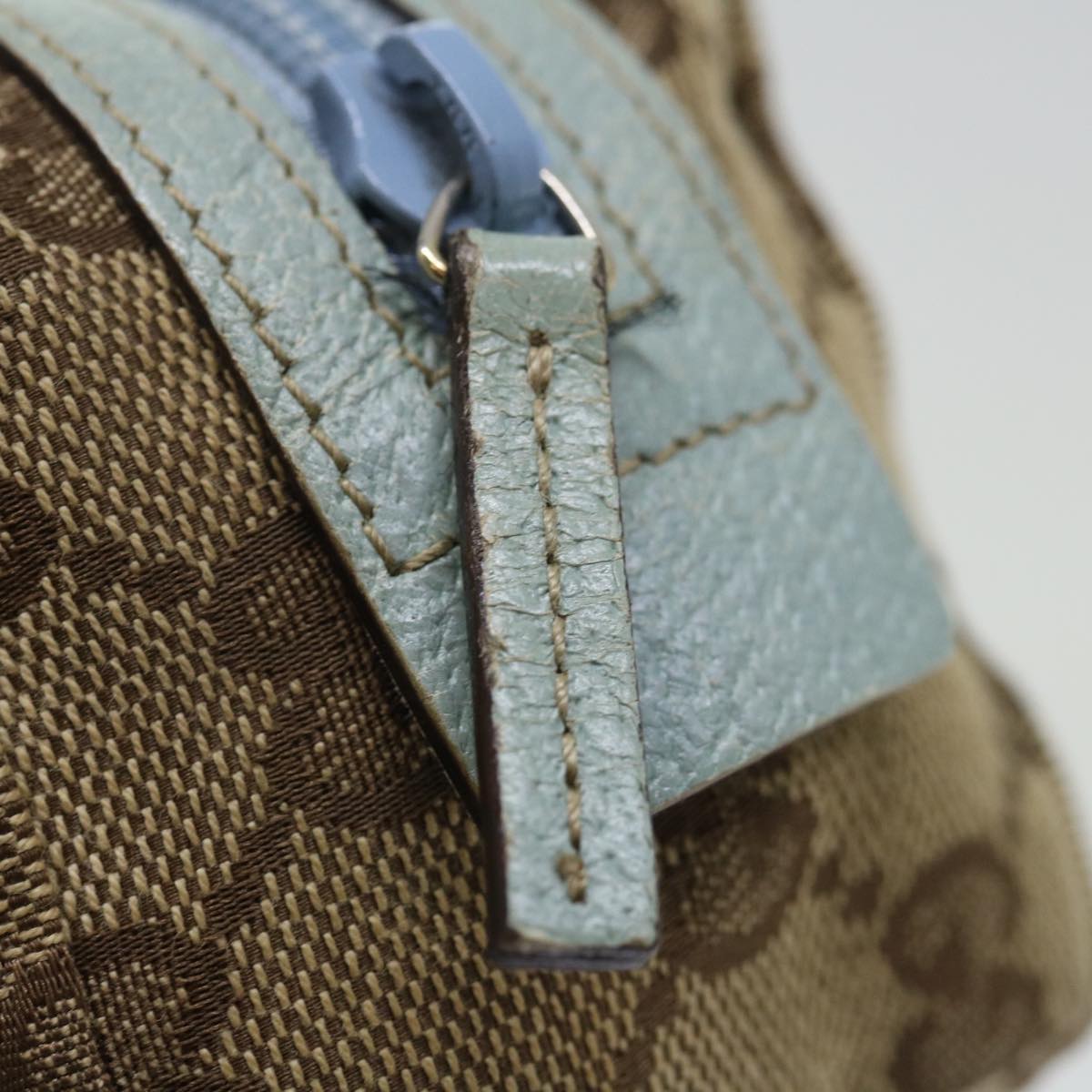 GUCCI GG Canvas Pouch Beige 29596 yk11835
