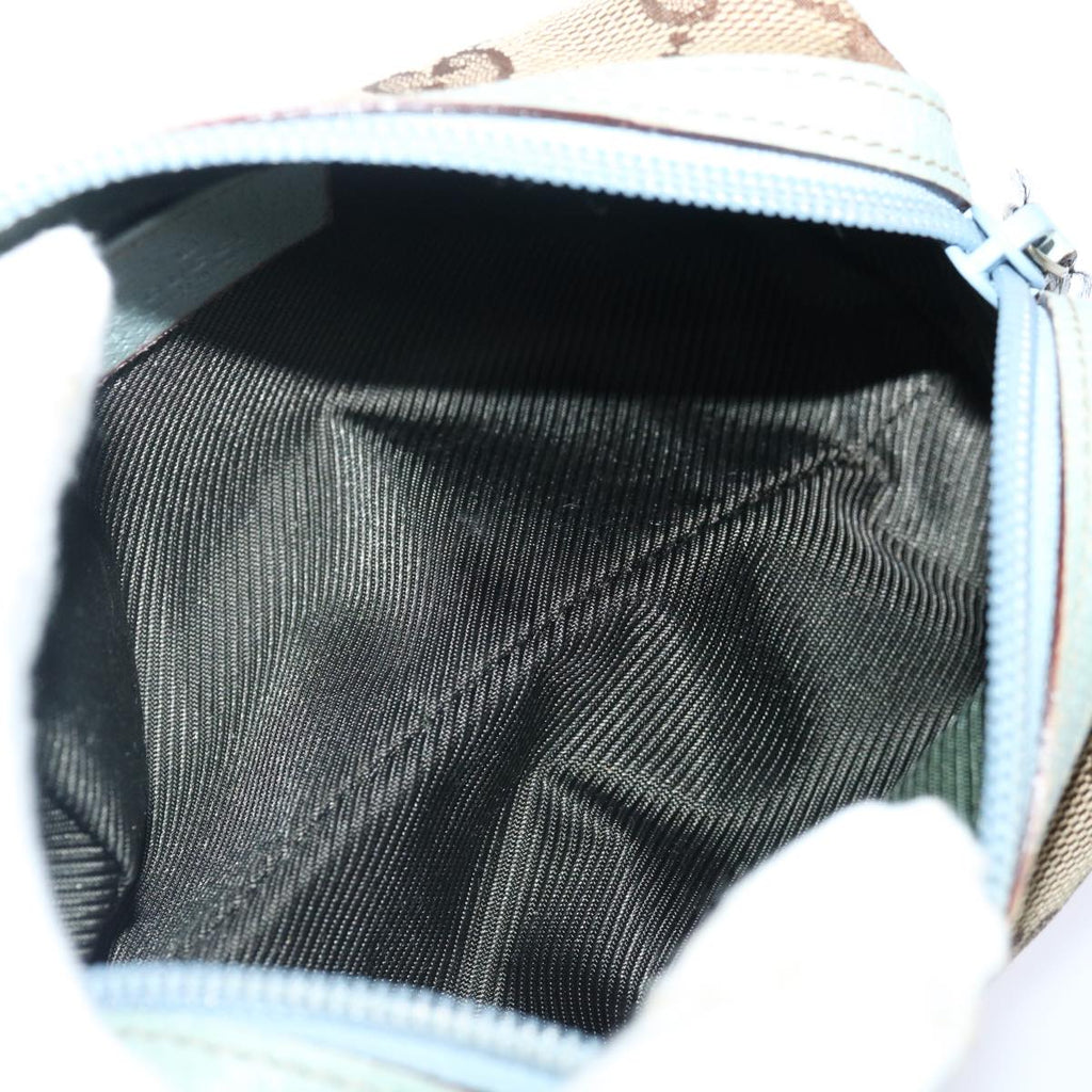 GUCCI GG Canvas Pouch Beige 29596 yk11835