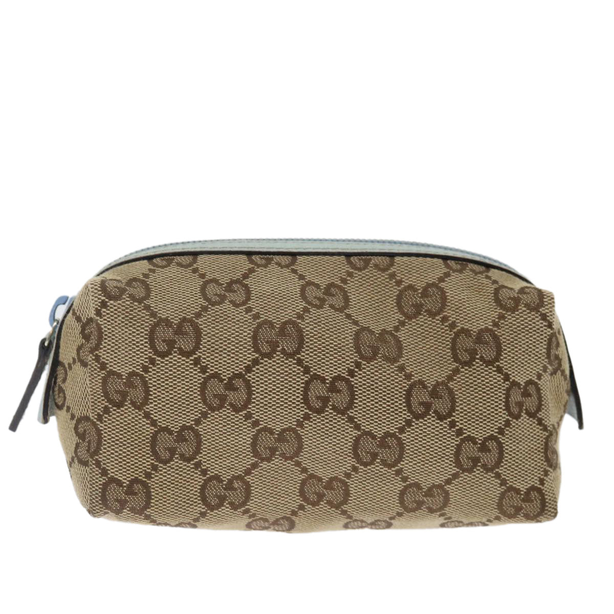 GUCCI GG Canvas Pouch Beige 29596 yk11835