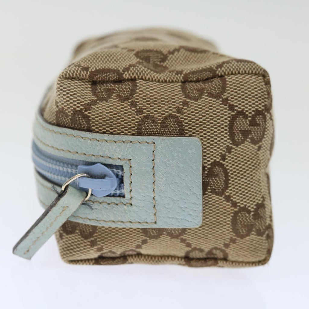 GUCCI GG Canvas Pouch Beige 29596 yk11835