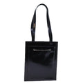 GUCCI Horsebit Shoulder Bag Enamel Black yk11952